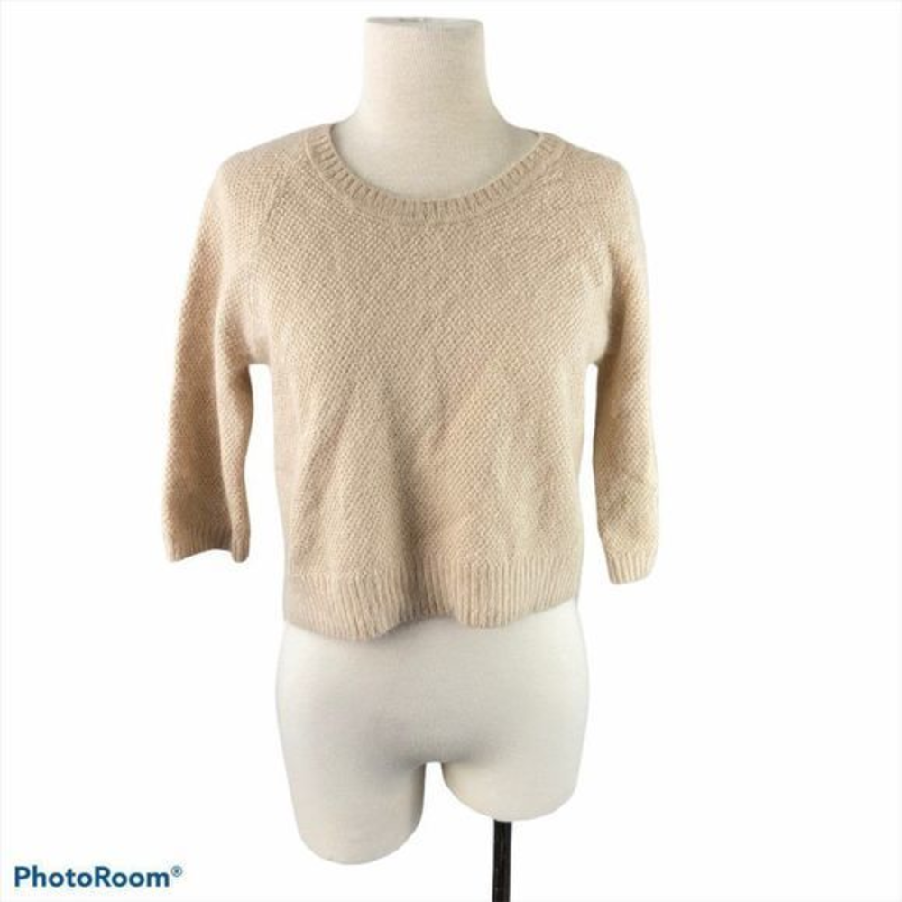 SAM EDELMAN Beige‎ Angora Sweater